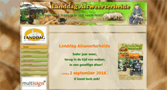 Desktop Screenshot of landdag.nl